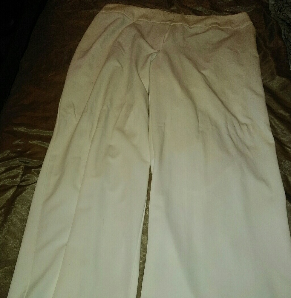 Wide leg slacks by Ashley Stewart